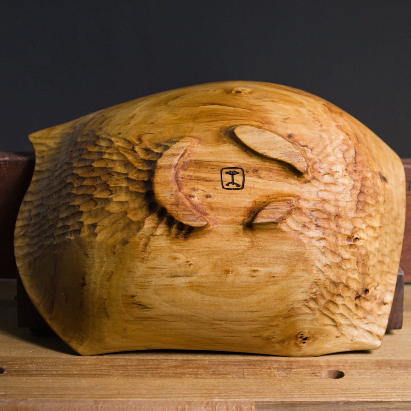Dark Ripples Dough Bowl (Wild Cottonwood collection)