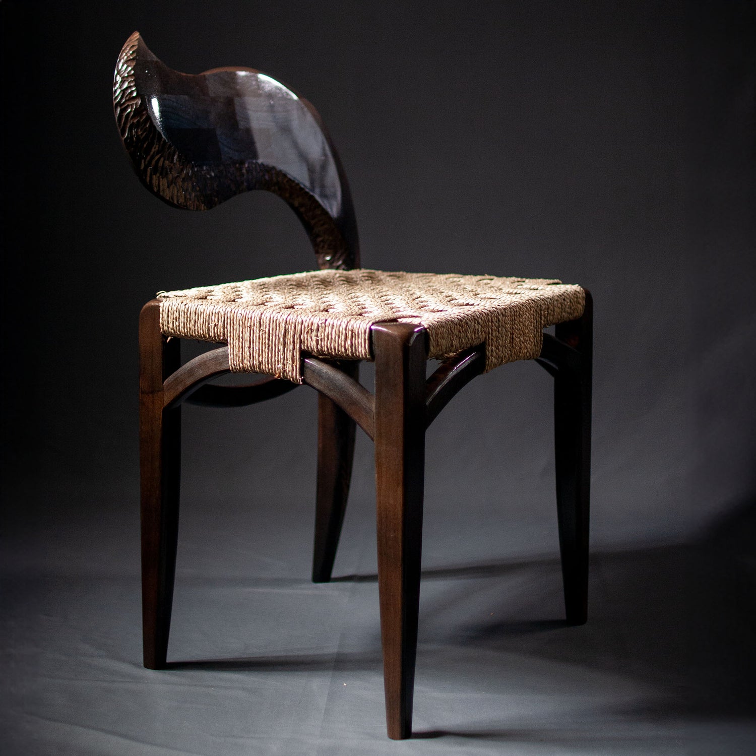 Candela Drum Throne - Una Raiz Woodworks