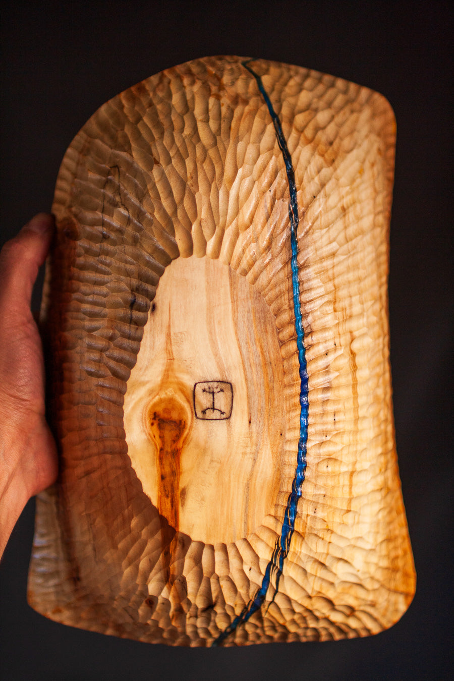 Sapphire Creek Fruit Bowl (EarlyBird) - Una Raiz Woodworks