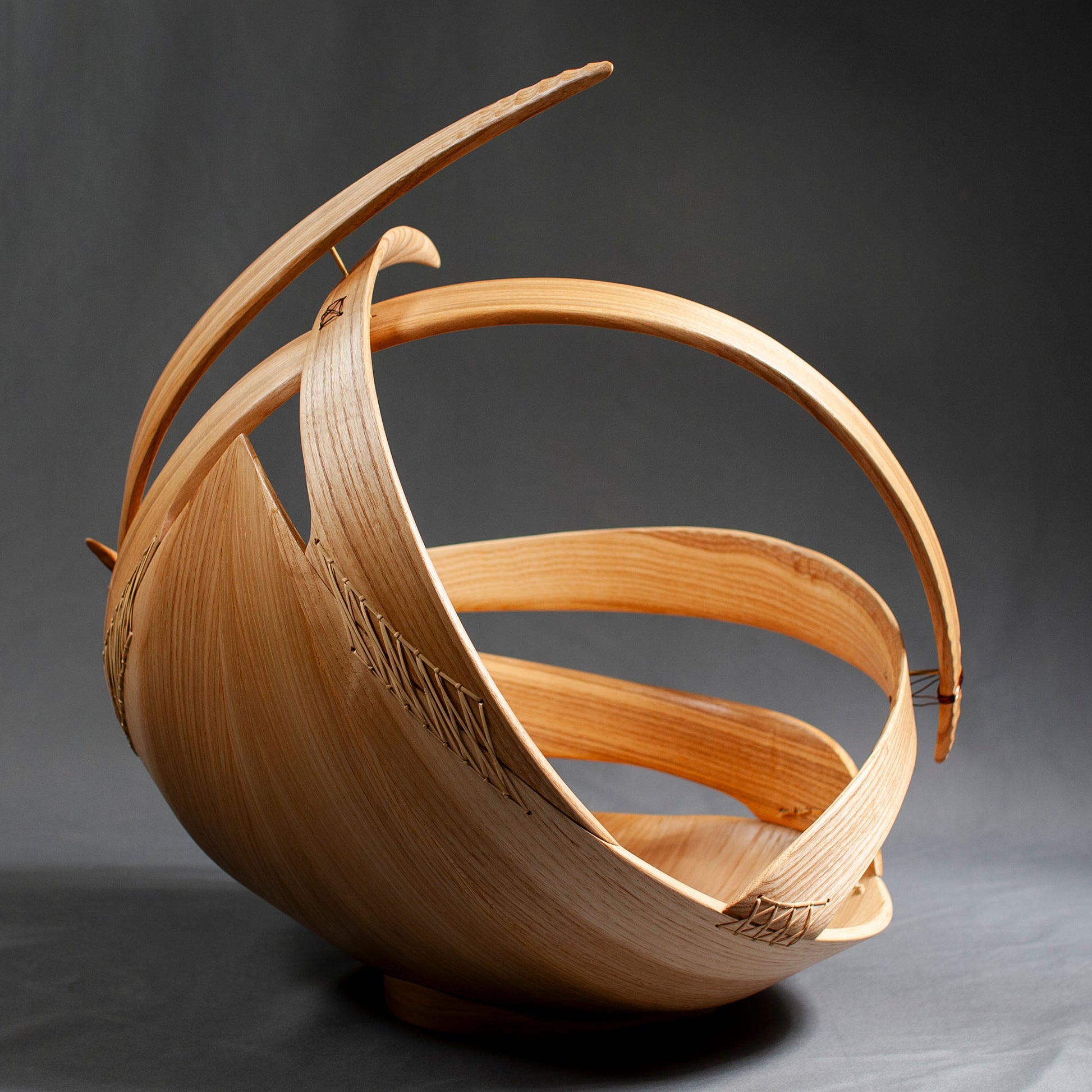 Jíbaro Basket - Una Raiz Woodworks