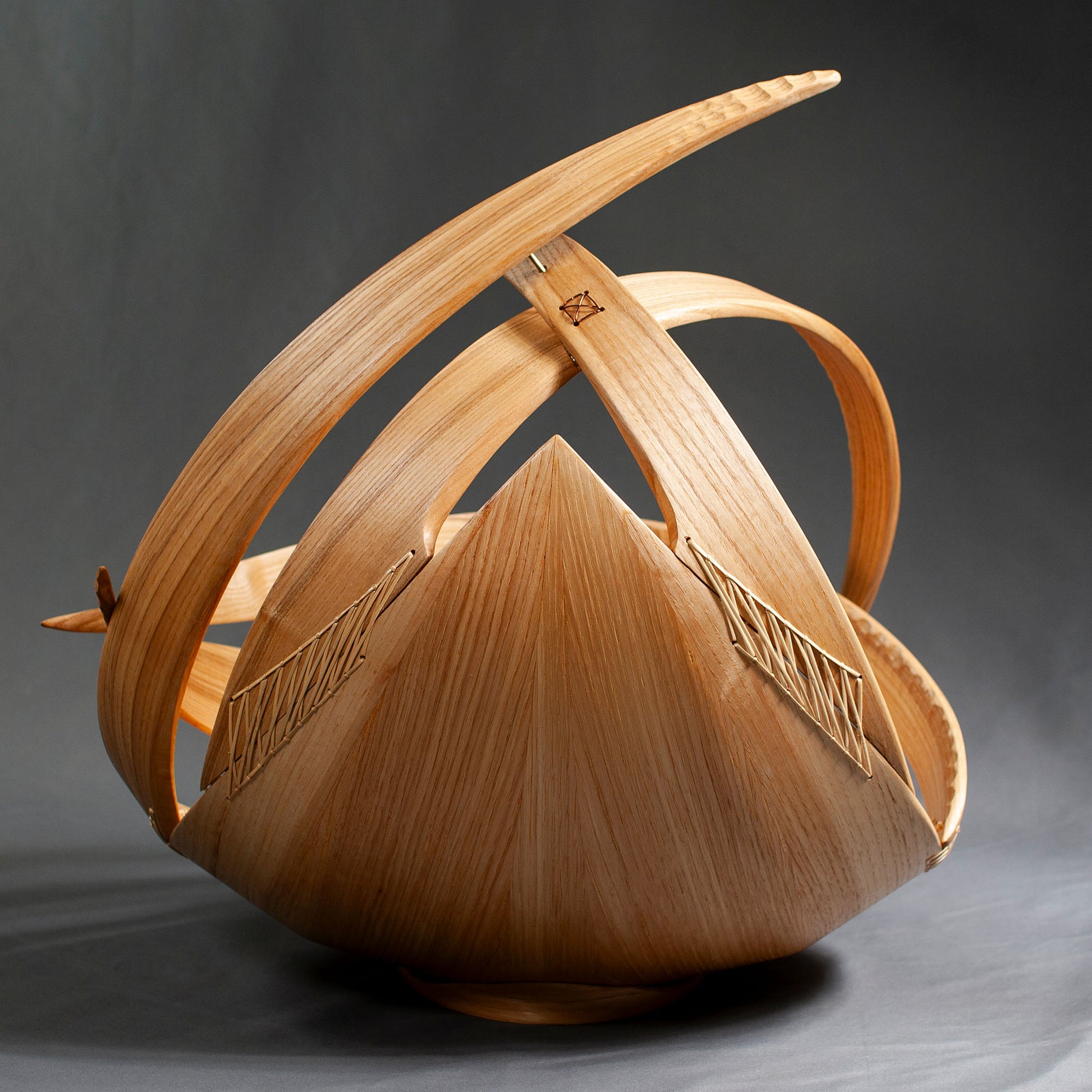 Jíbaro Basket - Una Raiz Woodworks