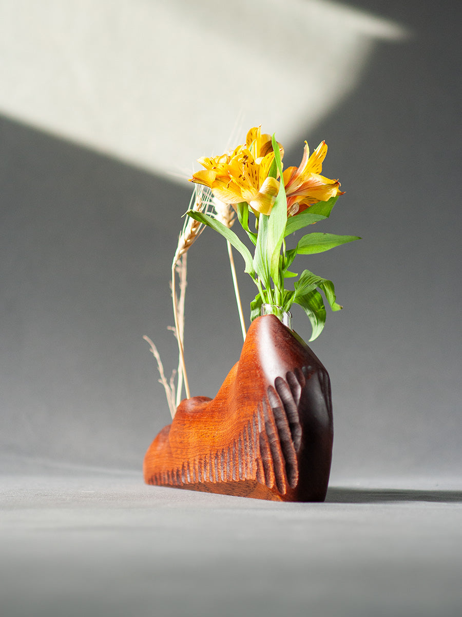 Bud Vase No. 8 - Hijitas - Una Raiz Woodworks