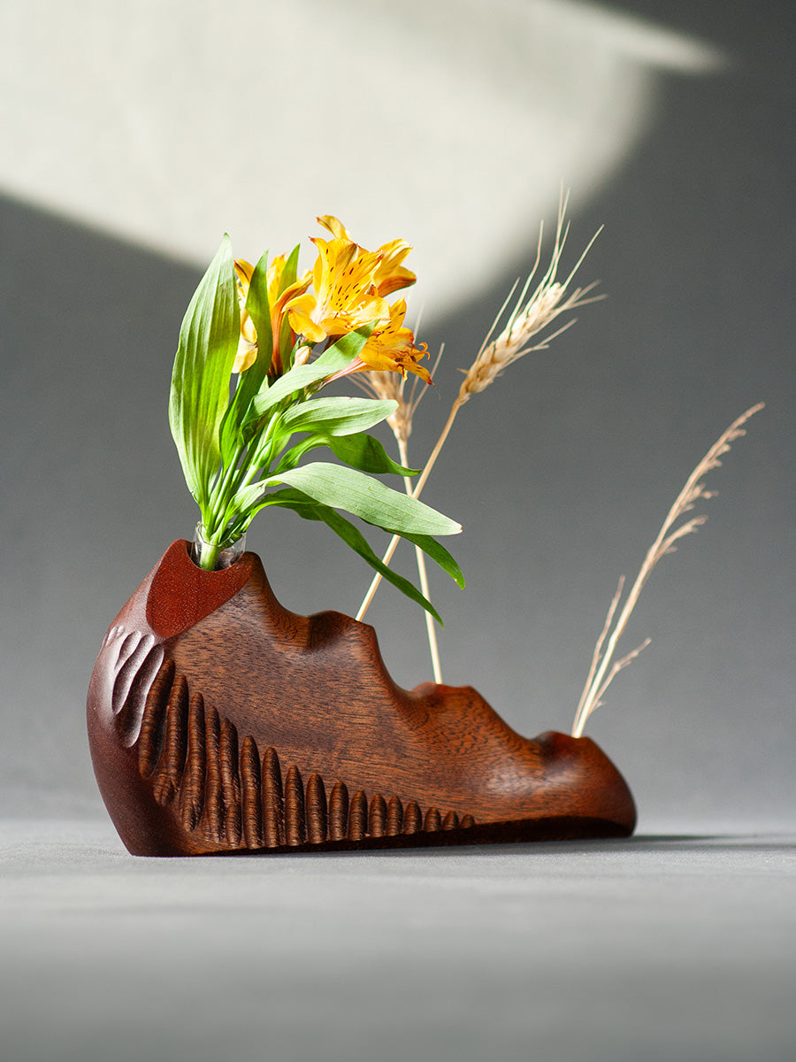 Bud Vase No. 8 - Hijitas - Una Raiz Woodworks