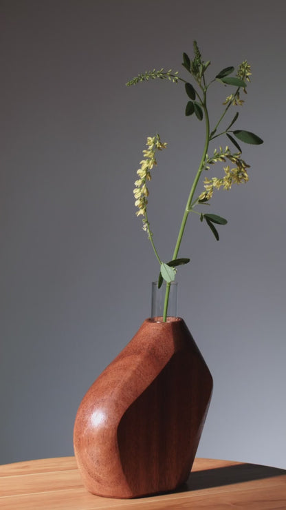 Bud Vase no. 1 - African Mahogany