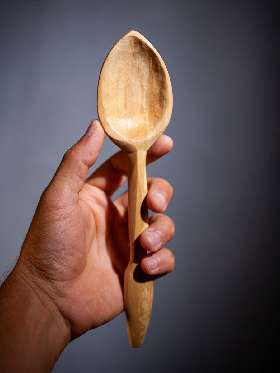 Spalted Maple Spoons - Una Raiz Woodworks