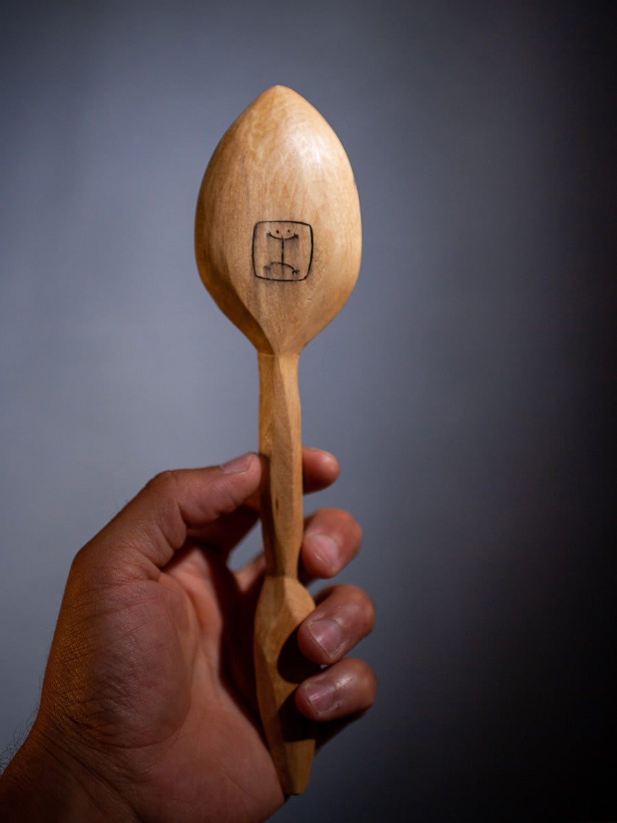 Spalted Maple Spoons - Una Raiz Woodworks